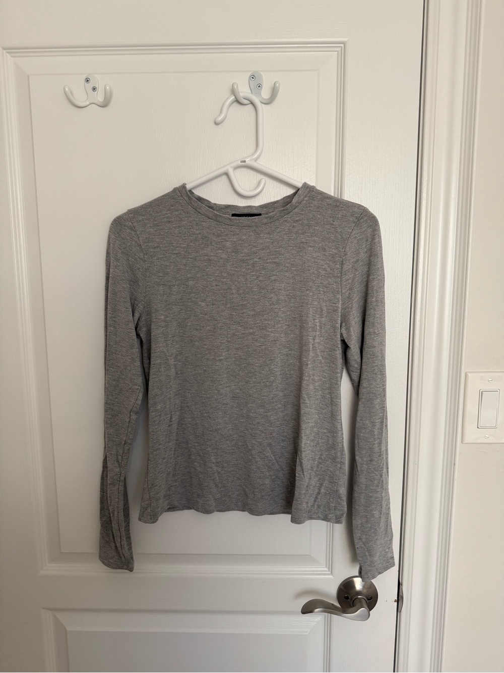 Set of 2 Classic Gray Long-Sleeve and dark red long sleeve.